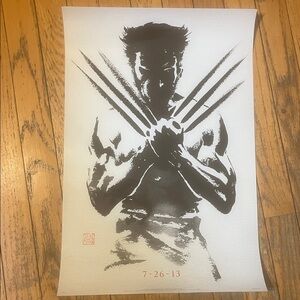 Wolverine Logan X-Men Origin movie poster 2013